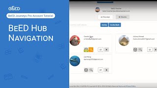 BeED Hub Navigation