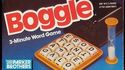 Boggle - Review and How to Play