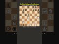 Mohamed Amine Makhzoum Vs NN Chess Endgame Tactics #146 #catur #chess #endgame #shorts #short #fyp