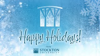 Stockton University Holiday Card 2023