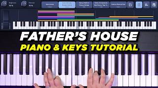 FATHERS HOUSE - Elevation Rhythm Piano Tutorial - Sunday Keys Song Specific Patch
