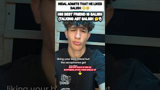Nidal Wonder finally admits that he likes Salish Matter 😳#nalish #shorts #trending #viral #love #fyp