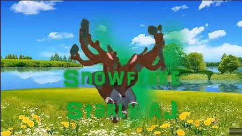 Snowflakestarly AJ intro #Snowflakestarlyintrocon
