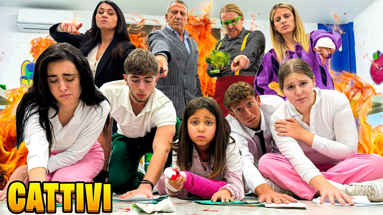 VIVIAMO CON LA BABYSITTER CATTIVA E LA MAESTRA PIÙ CATTIVA DEL MONDO