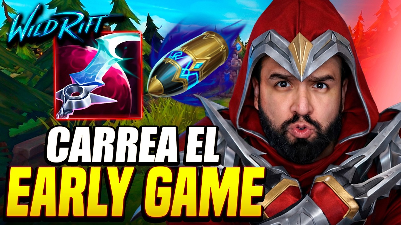 CARREO el JUEGO con ZED HASTA QUE mi EQUIPO ESCALE