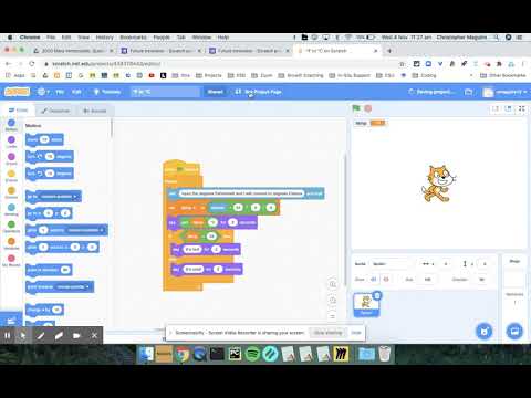 How to copy embed code to Scratch app