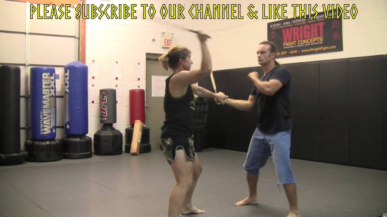 Escrima Training Drills add check hand defense to sombrada YouTube