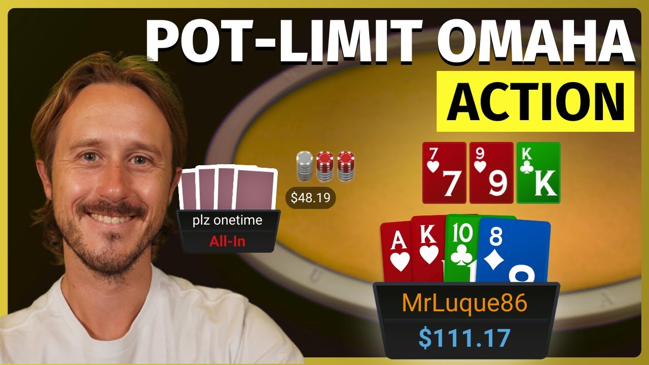 60 MINUTES of Pot Limit Omaha ACTION #poker - YouTube