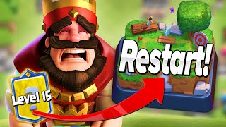 Maxed Player Returns to Arena 1 in Clash Royale