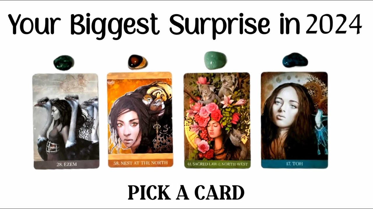 PICK A CARD 💜 Your Biggest Surprise in 2024 YouTube