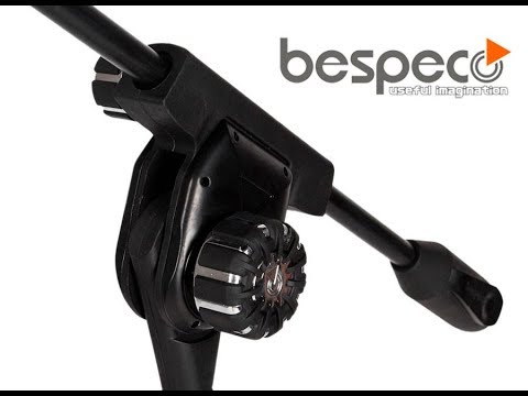 Професійна мікрофонна стійка Bespeco MS11 Evo відео-огляд