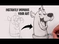 How To Draw Scooby Doo | Easy Sketch Tutorial