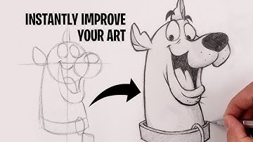How To Draw Scooby Doo | Easy Sketch Tutorial
