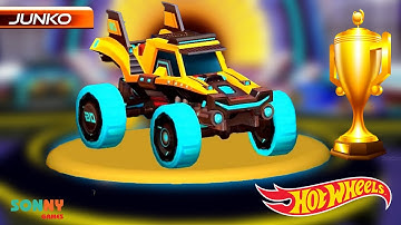 Hot Wheels Racecraft Build & Race🏎️Gameplay Walkthrough | Junko The Dragon Jockey
