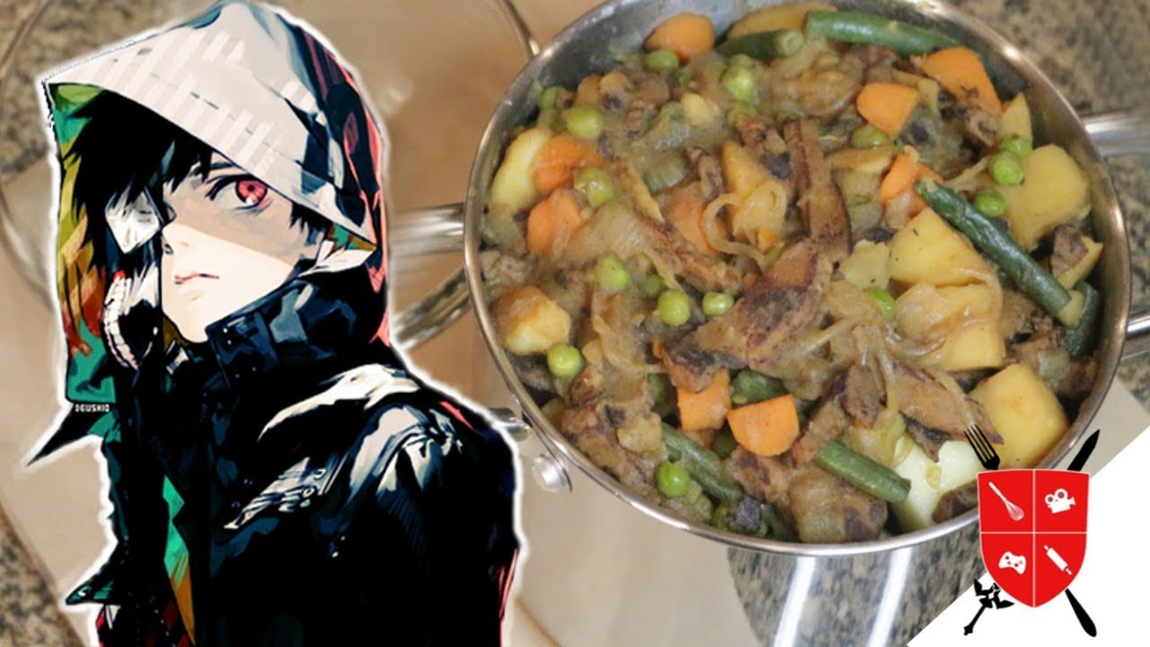 TOKYO GHOUL YORIKO'S NIKUJAGA | Fandom Food - YouTube