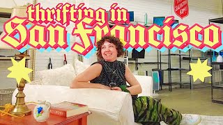 Thrift with me in SAN FRANCISCO 🌉 thrift haul & try on fall 2023 by Kathleen Illustrated 47,367 views 8 months ago 16 minutes