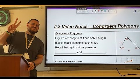 5.2 - Congruent Polygons - Geometry