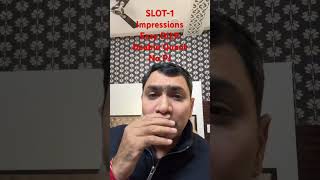 SLOT 1 impressions Doable Quant Easier DILR no PJs CAT24