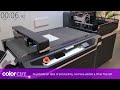 Detailed demo of intecs fb9000 feeder plus cuttingcreasing with and without marks