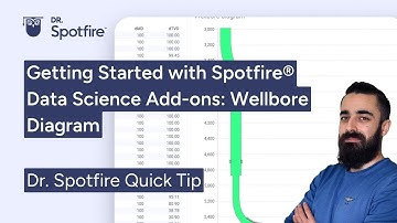 Getting Started with Spotfire Data Science Add-ons: Wellbore Diagram