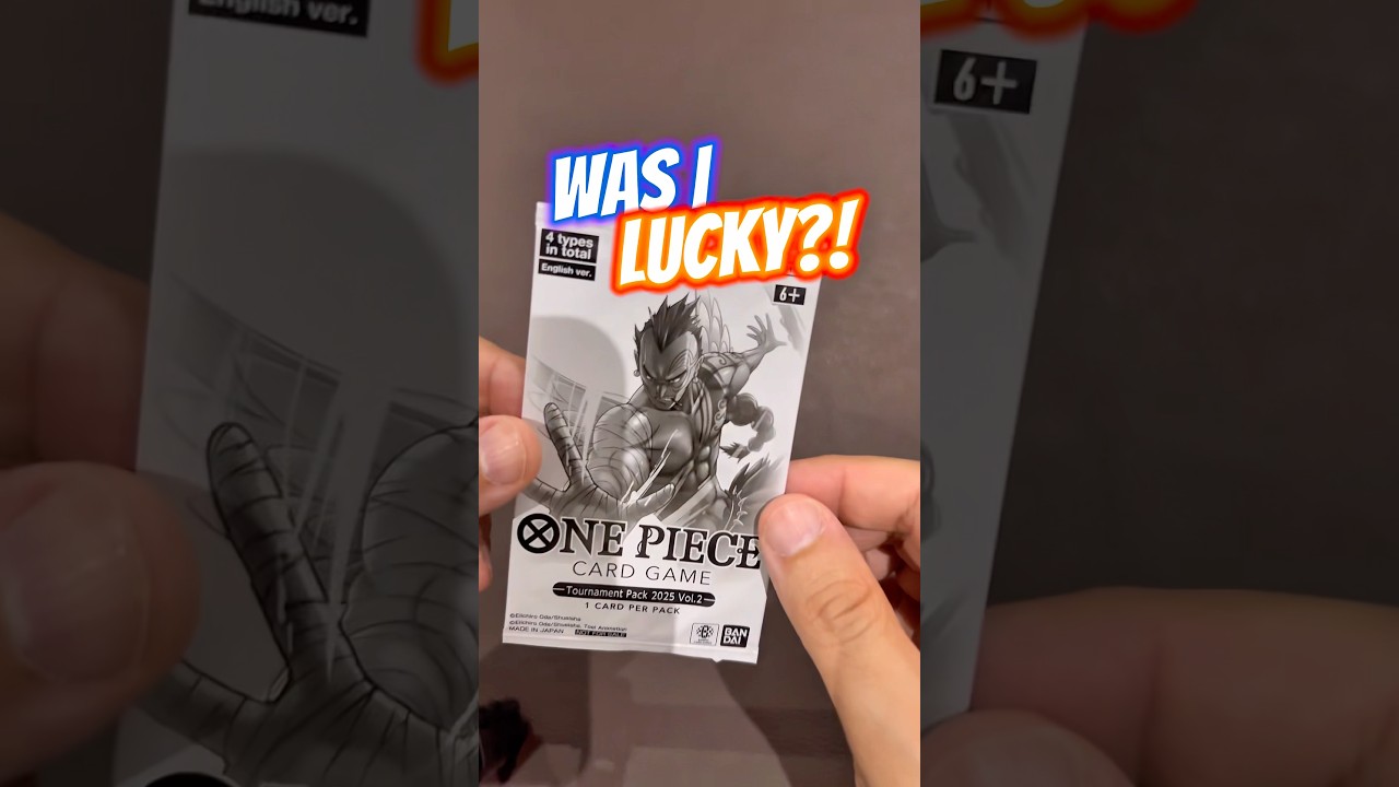 239 A Booster a day…got a Tournament Pack Today! One Piece Card Game