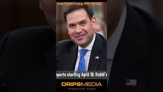 Rubio Markets Crashing Tariffs Will Adjust