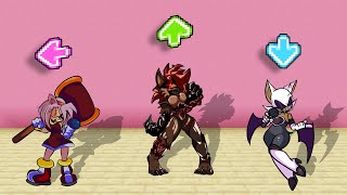 Fnf Character Test Gameplay Vs Playground Sonic.exe Hell Reborn Sally.exe, Amy.exe, Rouge.exe