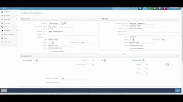 SOS Inventory -  UPS Shipments in SOS