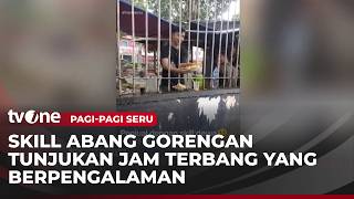 Download lagu The God of Traders' Skills Moves Food Over a Fence | tvOne's Exciting Mornings