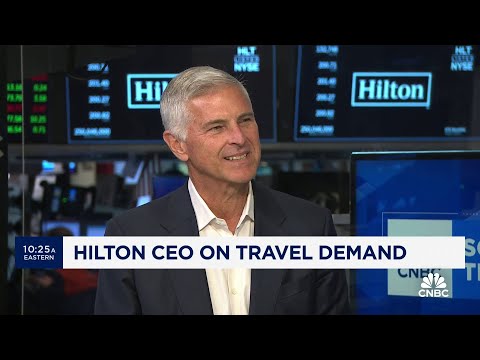 Hilton Worldwide CEO: Not seeing annual growth this summer that we saw the last couple of summers Episode cover