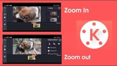 Zoom In Zoom Out Feature On KineMaster | Tutorial