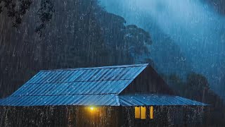 Hypnotic Sleep to Overcome Insomnia With the Sound of Heavy Rain and Storm | Rain for Relax, Study