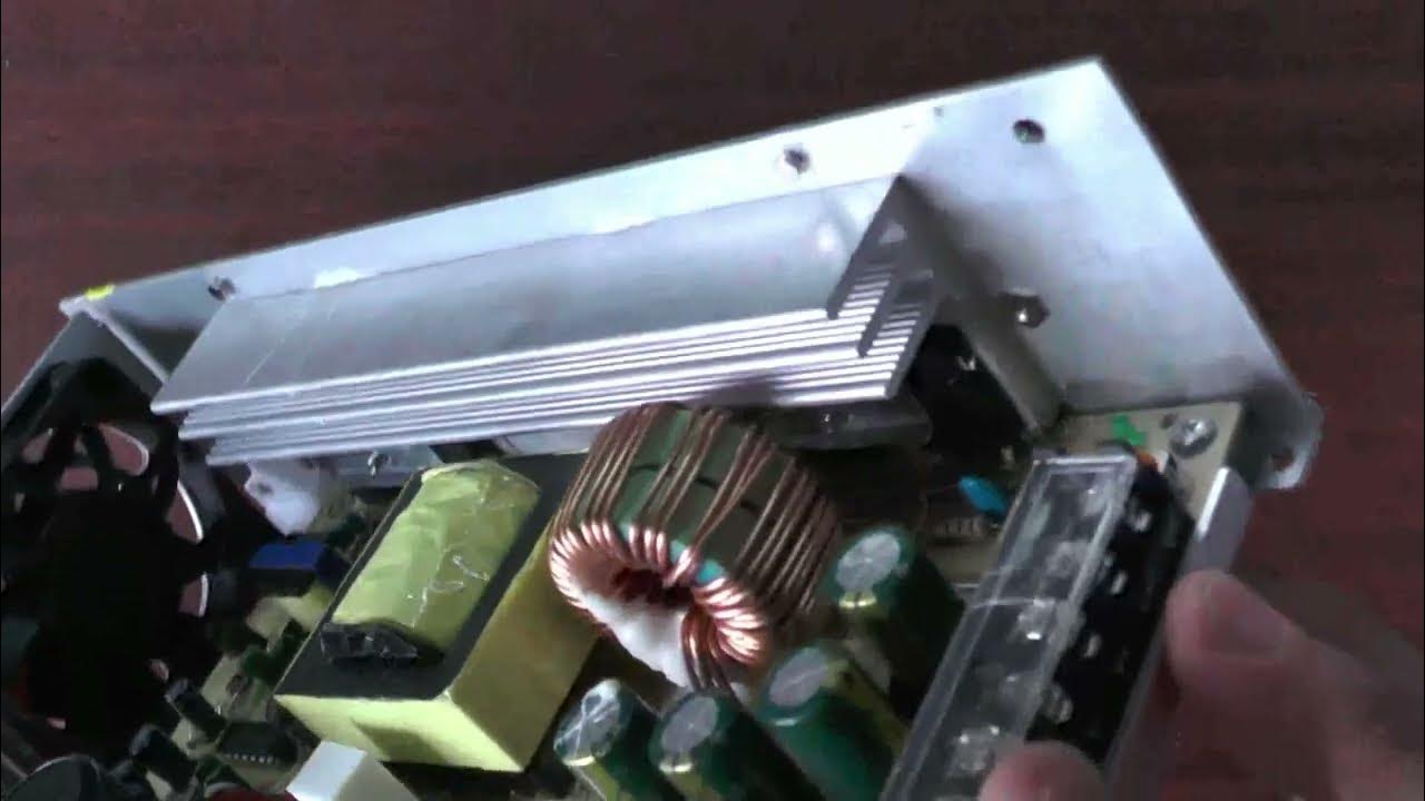 Universal AC 85-265V DC 12V 40A. Блок питания 12В 40А - YouTube