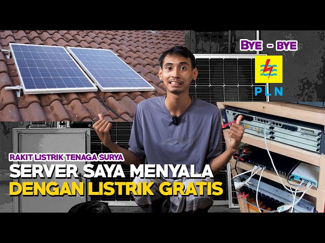 Listrik Gratis Untuk Server Dengan Tenaga Surya, Internet Ngga Pernah Mati class=