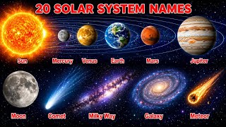 🌍 Planet Names for Kids | Solar System Learning Video for Children 🌞 सौर मंडल क्या है? | बच्चों 