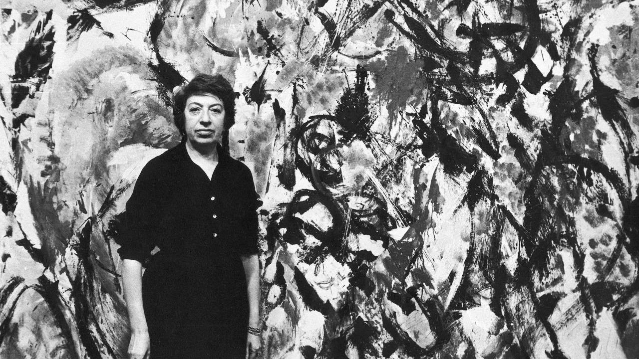 Lee Krasner from the Depths of Despair to the Height of her Career - YouTube