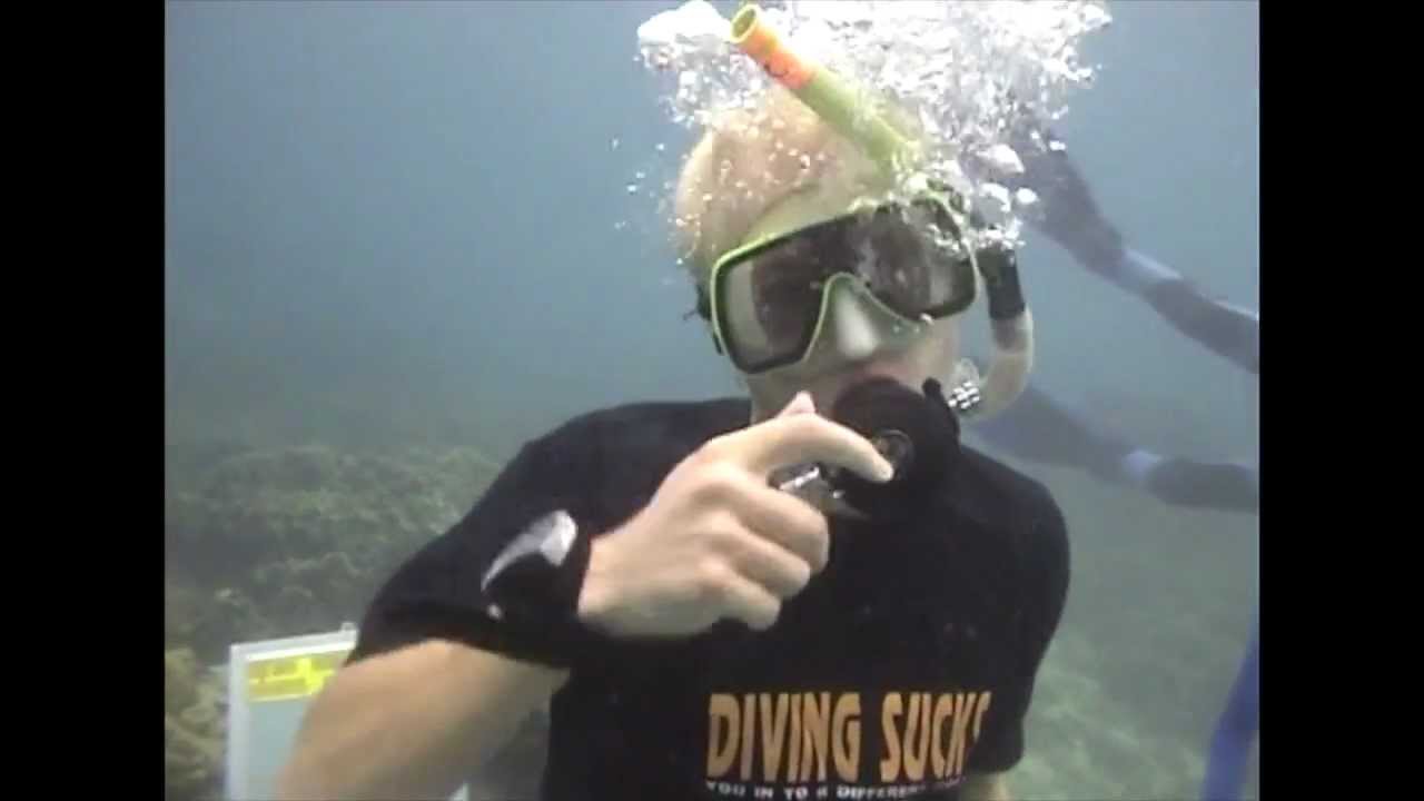 Underwater Haircut 2006 YouTube