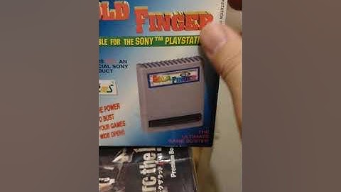 Gold Finger (Playstation) Cheat Code Device