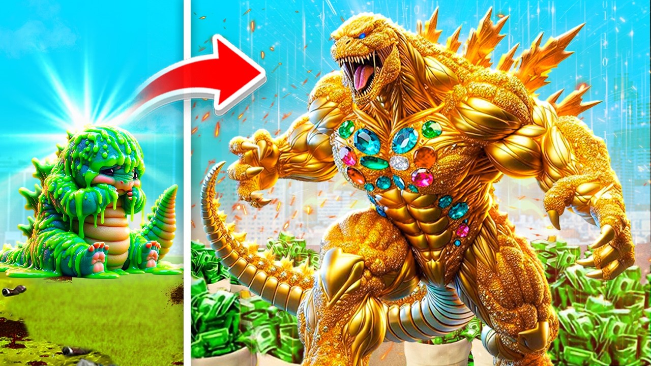$1 To $10,000,000 GODZILLA In GTA 5!