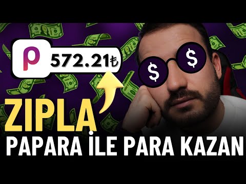 ZIPLA PARA KAZAN ! Papara Ödemeli 🤑 Para Kazandıran Uygulamalar - Papara Para Kazanma Yolları