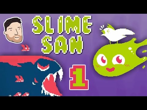 Let's Play Slime-San - PART 1: The Mighty Caw-mmandos | Graeme Games | Slime-San gameplay