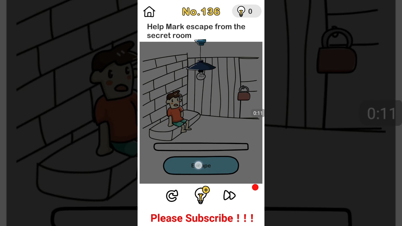 brainout help mark escape from the secret room