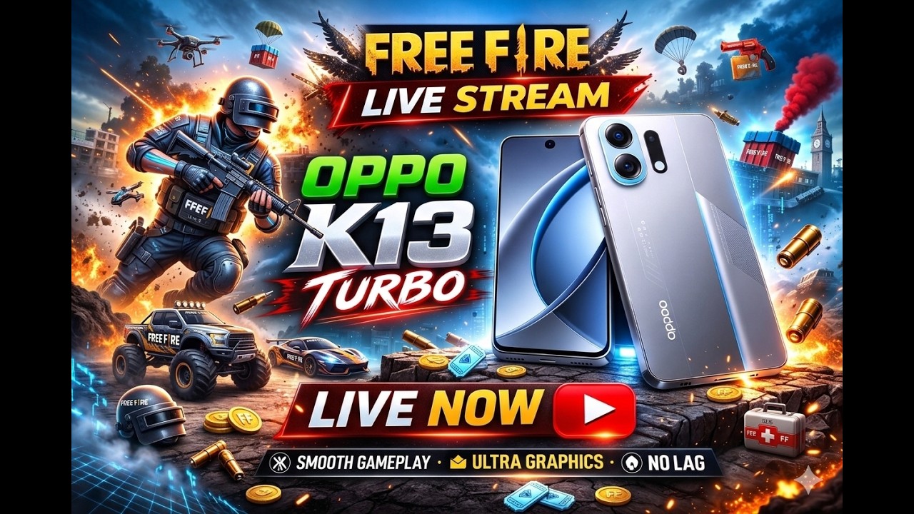 ⚡ Performance Test: No lag, no frame drop | oppo k13 turbo pro