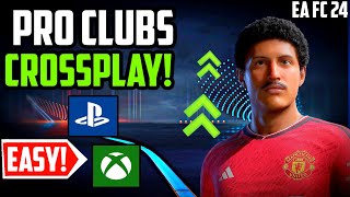 EA FC 24 Pro Clubs Will Have Cross Play Confirmed ✓🔥 #fyp #easportsfc, pro club