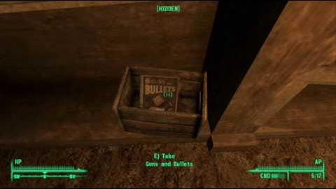 Fallout 3: Small Guns Book Location - Abandoned Home, Grayditch