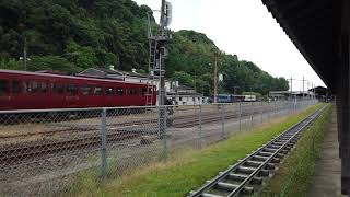 特急いさぶろう1号 人吉駅到着 2019.06.03