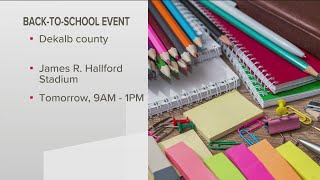 Counties hosting back-to-school events