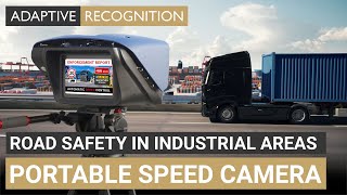 S1 Portable Speed Camera For Industrial Zones Adaptive Recognition