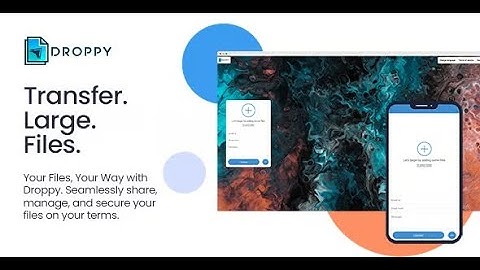 Droppy - Online file transfer and sharing