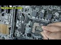 ASUS H110M-K pin broken, processor socket pin broken, no display. PART 1 @hardwareinside360